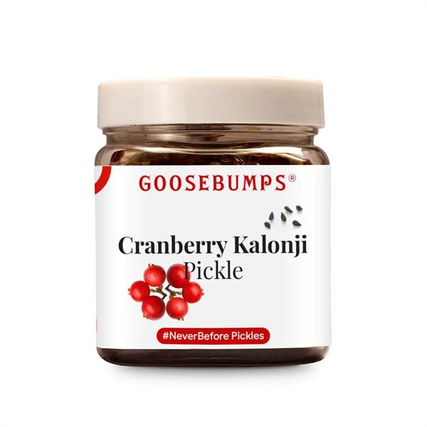 Goosebumps Cranberry Kalonji Pickle